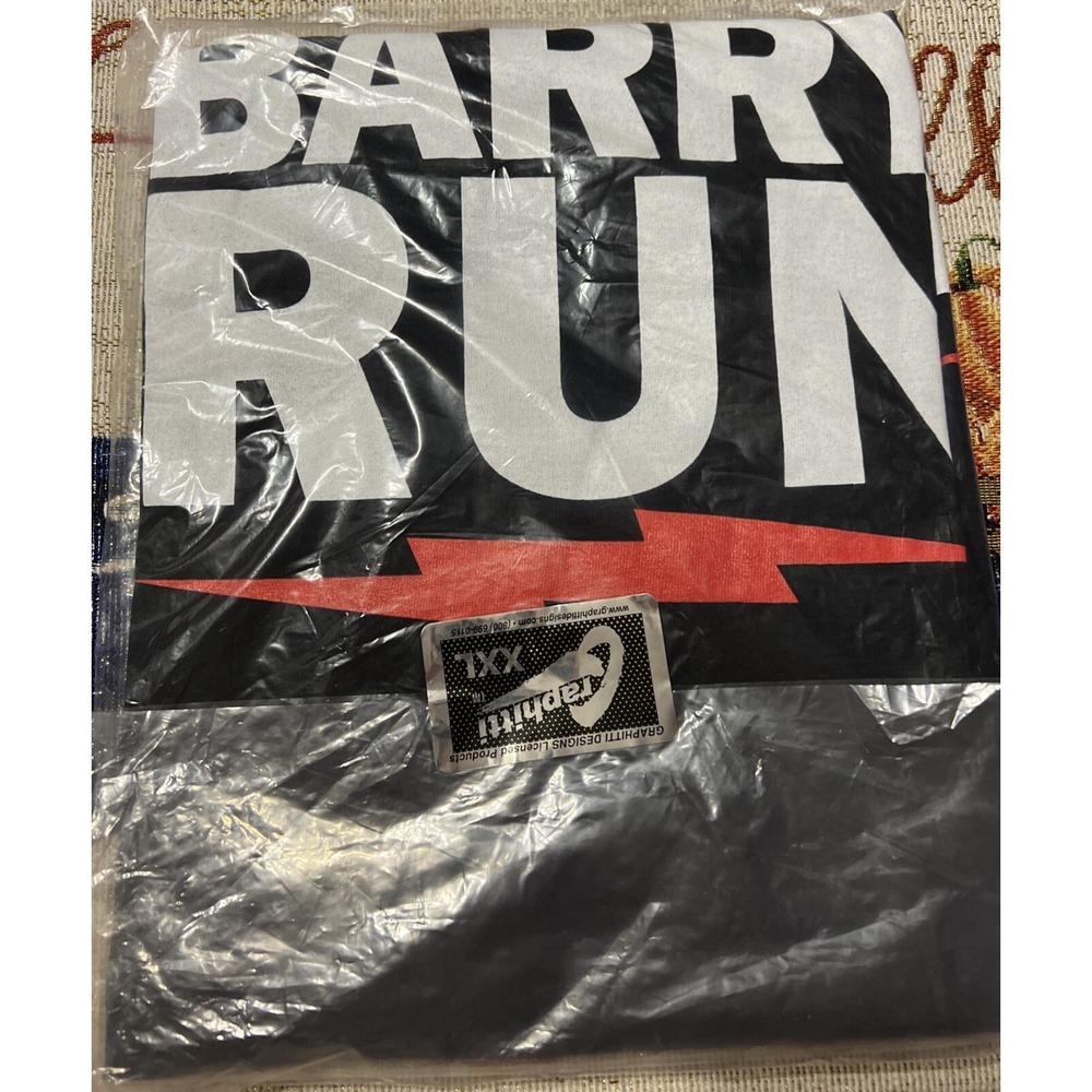 Vintage Run Barry Run The Flash Graphitti Designs Tshirt XXL - Picture 4 of 6